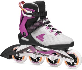 MACROBLADE 84 W Inline Skate light grey/violet/orange