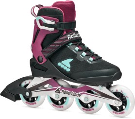 MACROBLADE 84 W Inline Skate black/burgundy/ocean green