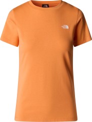 WOMEN SIMPLE DOME SLIM T-Shirt papaya