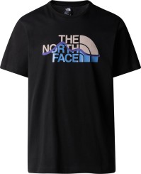 MOUNTAIN LINE T-Shirt tnf black