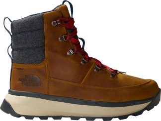 BERGEN LEATHER WP Shoe timber tan/tnf red