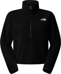 WOMEN GLACIER SHORT 1/2 Zip Fleece tnf black