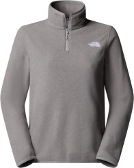 WOMEN GLACIER 1/4 Zip Fleece tnf mid grey heather