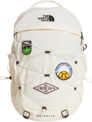 WOMEN BOREALIS PATCH Rucksack white dune/patch