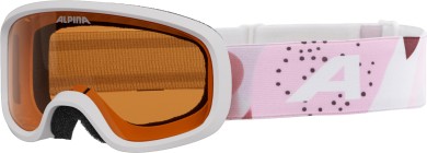 PINEY 2.0 Schneebrille white/rose matt/orange