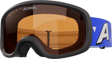 PINEY 2.0 Schneebrille blue matt/orange