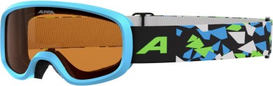 CARVY 3.0 Schneebrille blue matt/orange