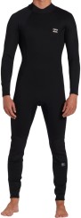 4/3 FOIL BACK ZIP Full Suit black
