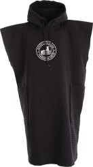 X WH1 CLASSIC LIGHT Poncho black waffle