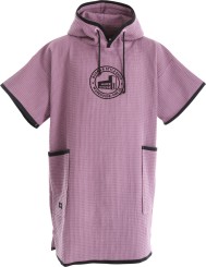 X WH1 T LIGHT Poncho purple waffle