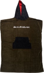 HOODY TOWEL Poncho grape leaf