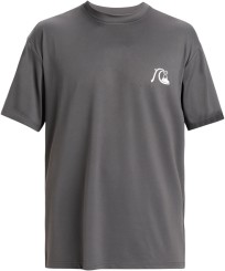 DNA BUBBLE LOGO SURF TEE SS Lycra iron gate