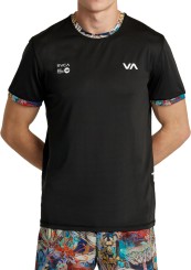 SAGE VAUGHN RUNNER SS Lycra black