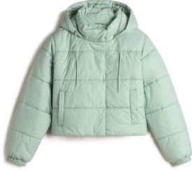 MTE HILLGATE CROPPED PUFFER Jacke grey olive