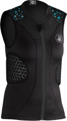 POWER PRO WOMEN Backprotector black/blue