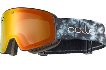 NEVADA Schneebrille black tie dye matte/phantom fire red