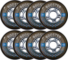 BOOSTER 76mm/80a 8er Pack Rollenset inkl. ILQ5 Kugellager
