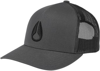 ICONED TRUCKER Cap charcoal/black