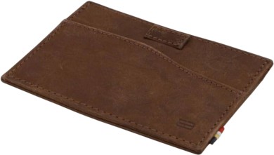 LEGGERA CARDHOLDER brushed brown