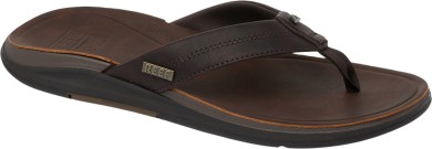 LEATHER OFFSHORE Sandale dark brown
