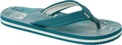 KIDS AHI Sandal sage stripe
