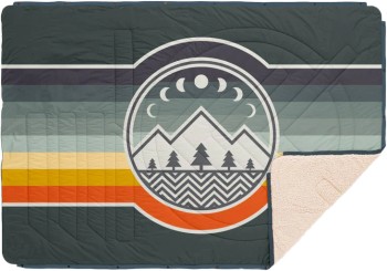 CLOUDTOUCH 4in1 Blanket camp vibes/greengabel