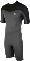 FLY 2/2 BACK ZIP Shorty grey