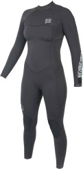 DIVINE OYSTERPRENE 5/4 BACK ZIP Full Suit black