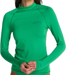 TROPICAL SURF LS Lycra summer green