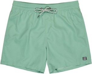 ALL DAY LAY BACK 16 Boardshort granite green