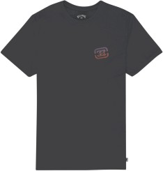 CRAYON WAVE T-Shirt washed black