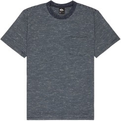 LOPAZ STRIPED POCKET T-Shirt dark navy lopaz stripes