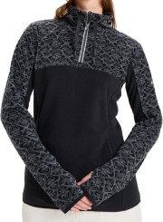 SAYNA Fleece true black roxygram tonal