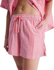LEKEITIO BREAK HIGH STRIPE Shorts hibiscus sunrise stripe