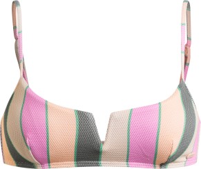 VISTA STRIPE BRALETTE Bikinioberteil agave green very vis