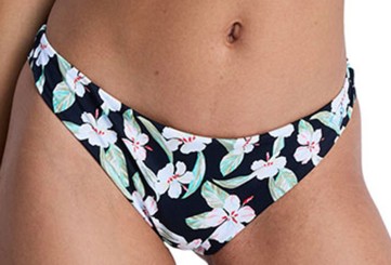 PRINTED ESSENTIALS CHEEKY Bikinihose black mini mayhem