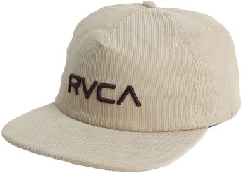 BIG RVCA CORD SNAPBACK Cap silver bleach