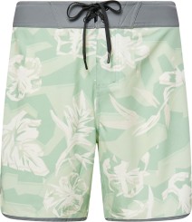 SESSION RC 19 Boardshort camo hibiscus faded green