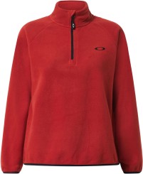 WOMENS RIDGE LTD 1/2 ZIP Fleece flame red