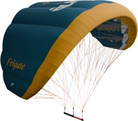 FRIGATE POCKET Wing gold/petrol blue
