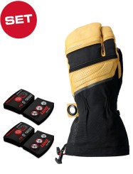 HEAT 8.0 LOBSTER Handschuh inkl. LITHIUM RCB 1200 Pack