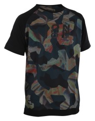 WETSHIRT SS Lycra grey camo