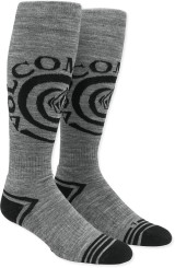 SPIRAL OVER-THE-CALF Socks heather grey