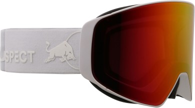 RED BULL JAMM Goggle white/red purple mirror + bonus lens light pink