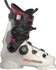 S/PRO SUPRA DUAL BOA 130 Ski Schuh grey aurora/black/raspberry