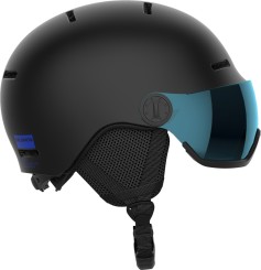 ORKA VISOR Helm black/universal flash blue
