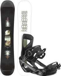 SALOMON SEQUENCE 151 × SALOMON PACT M Salomon Pact Snowboard Bindings | evo