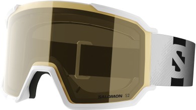 S/VIEW 3 ACCESS Schneebrille white/gold