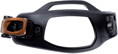 WOMEN SUPERGRIP TOE STRAP RIGHT black