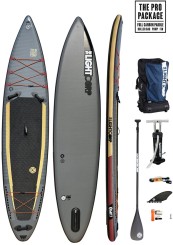 PLATIN TOURER 12.6x30 SUP inkl. 3PC CARBON ENDURANCE RACE Paddel